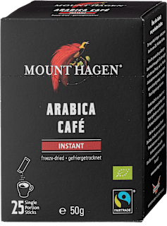 Arabica kava instant, 25 vrećica MOUNT HAGEN