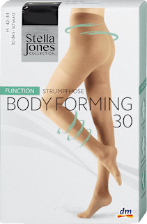 Чорапогащник Bodyforming Function, черен, 30 DEN, размер 42-44 Stella Jones