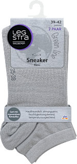 Șosete Sneaker Basic gri, mărimea 39-42 Legstra