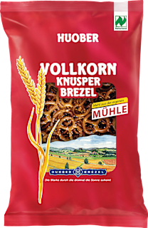 Snack, Weizen Vollkorn Knusper-Brezel Huober