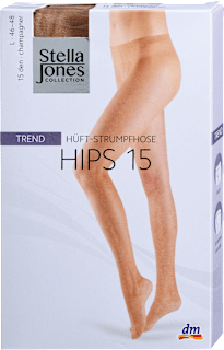 punčochové kalhoty Hips 15DEN, velikost L 46-48, champagner Stella Jones