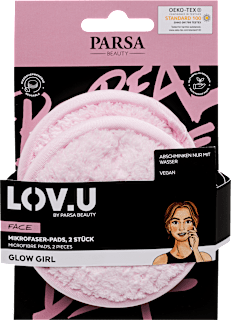 LOV.U dischete din microfibră PARSA BEAUTY