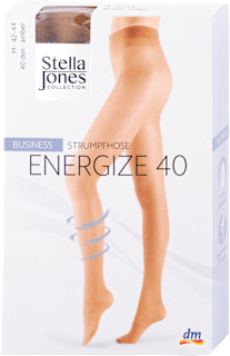 Hlačne nogavice Energize 40 DEN, 42-44, amber Stella Jones
