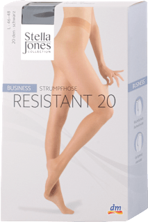 Pančuchové nohavice Resistant 20, 46-48, L, čierne Stella Jones