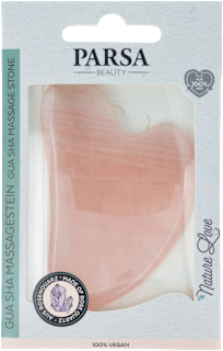 Piatră gua sha din cuarț roz PARSA BEAUTY