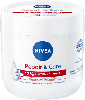 Cremă de corp Repair & Care 72h cu 15% Glicerină și Uree NIVEA