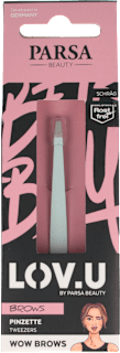 LOV.U pensetă oblică albastră PARSA BEAUTY