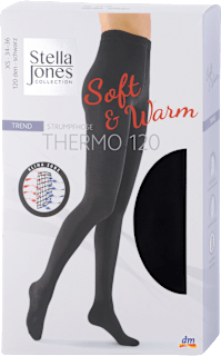 Termo hlačne nogavice Thermo 120 DEN, 34-36, črne Stella Jones
