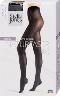 Trend hulahopke Naturfaser, 40 DEN, veličina S/M 36 – 40 – Crna  Stella Jones