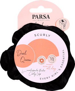 gumička do vlasů Scurly látková PARSA BEAUTY