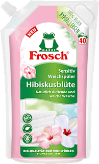 Weichspüler Hibiskusblüte 40WL Frosch