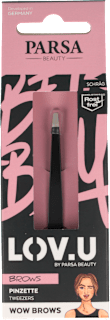 LOV.U pensetă oblică negru mat PARSA BEAUTY
