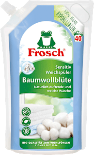 Weichspüler Baumwollblüten 40Wl Frosch