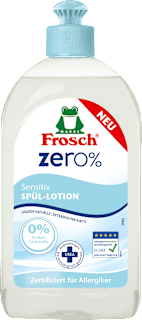 Spülmittel Lotion zero% Sensitiv Frosch