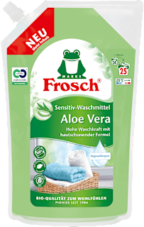 Vollwaschmittel Flüssig Aloe Vera  Frosch