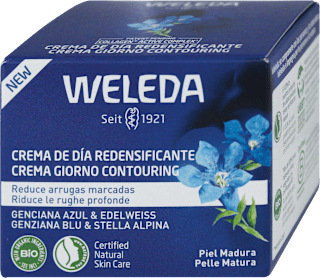Crema giorno contouring con genziana blu e stella alpina WELEDA