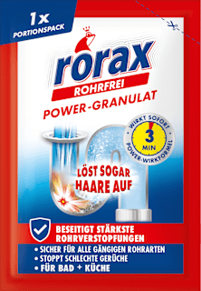 Rohrreiniger Power-Granulat rorax