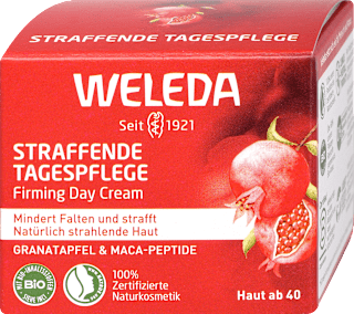 denní krém pleťový Granátové jablko a Maca-Peptida WELEDA