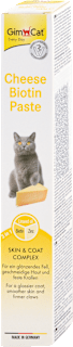 Pasta pre mačky Cheese Biotin so Skin-Coat komplexom GimCat