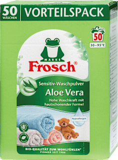 Sensitiv Aloe Vera praškasti deterdžent za rublje, 50 pranja Frosch