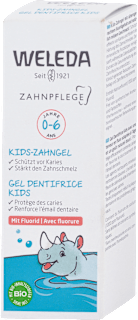 Otroški zobni gel s fluoridom, 0-6 let WELEDA