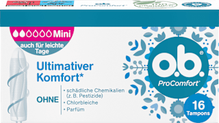 Tampons ProComfort Mini o.b.