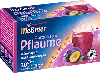 Früchtetee Französische Pflaume (20 Beutel) Meßmer