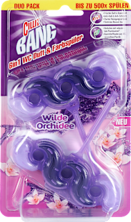 WC Stein 6in1 Duft & Farbspüler Wilde Orchidee CILLIT BANG