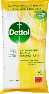 Allzwecktücher Limette & Minze Dettol
