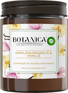 Duftkerze im Glas Himalaya-Magnolie & Vanille 205 g BOTANICA BY AIR WICK