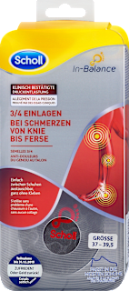 In-Balance ¾ Einlagen Größe 37 - 39,5 Scholl