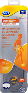 In-Balance Einlegesohlen bei Rückenschmerzen Größe 40-42 (1 Paar) Scholl