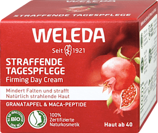 Dnevna krema za lice - organsko ulje nara i peptidi organskog korena make WELEDA