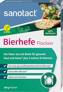 Bierhefe Flocken sanotact