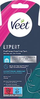 Kaltwachsstreifen Gesicht Veet