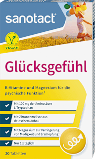 Glücksgefühl Tabletten sanotact