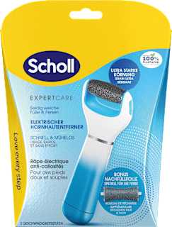 Elektrischer Hornhautentferner 'Expert Care' blau Dr. Scholl's