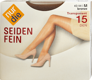 Seidenfein Strumpfhose bronze 15 DEN, Gr. 40/44 nur die