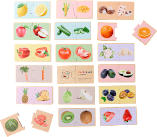 Puzzle Montessori Eichhorn