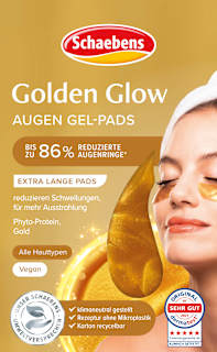 Augen Gel-Pads Golden Glow Schaebens