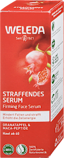 Serum za obraz z granatnim jabolkom in maca peptidi WELEDA