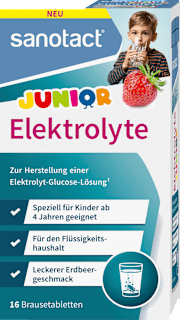 Brausetabletten Elektrolyte Junior sanotact