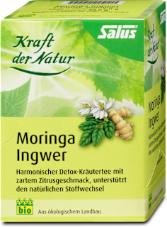 Kräutertee Moringa Ingwer Salus