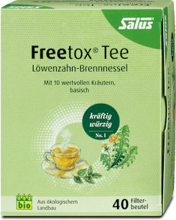 Kräutertee Löwenzahn Brennnessel Salus