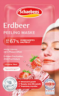 Gesichtsmaske Erdbeer Peeling (2x6 ml) Schaebens