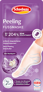 Fußmaske Socken Peeling (1 Paar) Schaebens