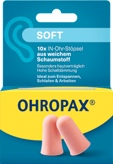 Ohrstöpsel Soft Ohropax