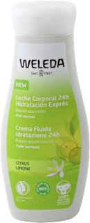 Crema fluida idratazione 24h al limone WELEDA