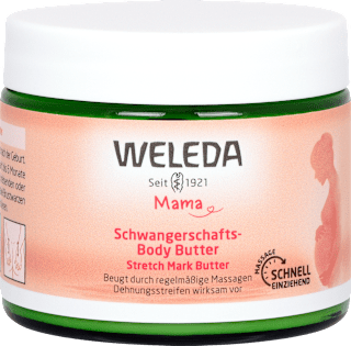 Telové maslo pre tehotné ženy Mama WELEDA Mama