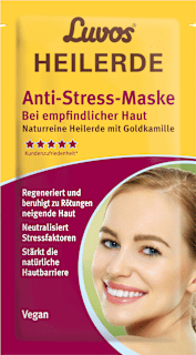 Gesichtsmasken Heilerde Anti-Stress Luvos Heilerde